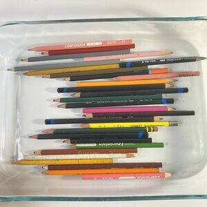 Vintage Crayola Laurentien Assorted Colored Pencils Set for Art Craft Projects